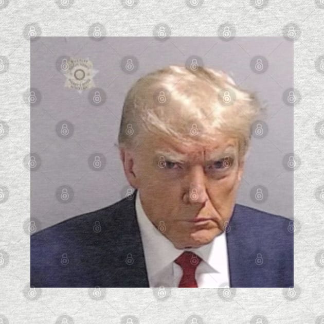 Trump Mugshot by ParoTee